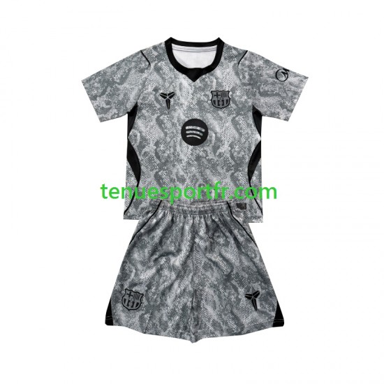Kit Enfant Maillot Extérieur FC Barcelone Gardien 2026-2027 à Manches Courtes