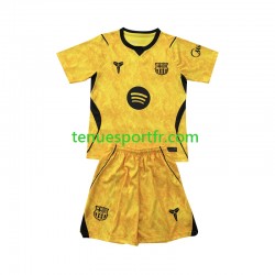 Kit Enfant Maillot Quatrième FC Barcelone Gardien 2026-2027 à Manches Courtes