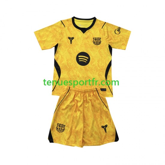 Kit Enfant Maillot Quatrième FC Barcelone Gardien 2026-2027 à Manches Courtes