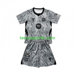 Kit Enfant Maillot Extérieur FC Barcelone Gardien Dominik Livakovic 25 2026-2027 à Manches Courtes