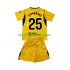 Kit Enfant Maillot Quatrième FC Barcelone Gardien Dominik Livakovic 25 2026-2027 à Manches Courtes