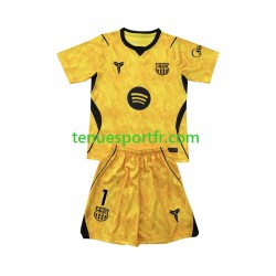 Kit Enfant Maillot Quatrième FC Barcelone Gardien Joan Garcia 1 2026-2027 à Manches Courtes