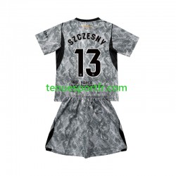 Kit Enfant Maillot Extérieur FC Barcelone Gardien Wojciech Szczesny 13 2026-2027 à Manches Courtes