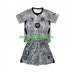 Kit Enfant Maillot Extérieur FC Barcelone Gardien Wojciech Szczesny 13 2026-2027 à Manches Courtes
