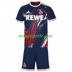 Kit Enfant Maillot Extérieur FC Cologne 2026-2027 à Manches Courtes