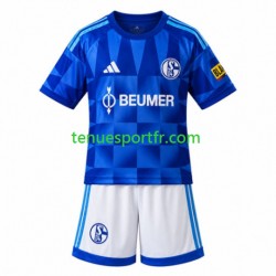 Kit Enfant Maillot Domicile FC Schalke 04 2026-2027 à Manches Courtes