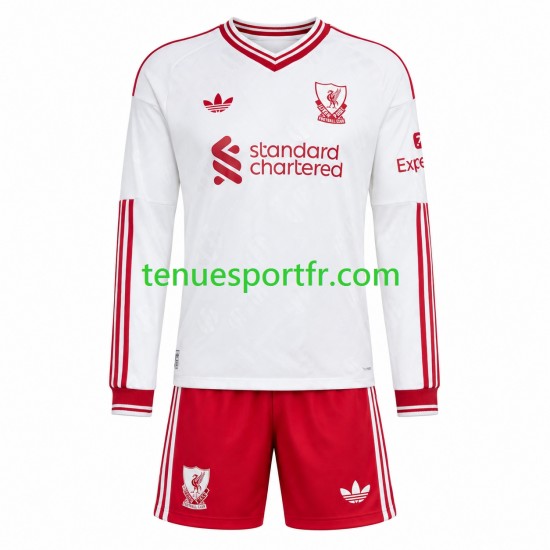 Kit Enfant Maillot Extérieur Liverpool 2026-2027 à Manches Longues