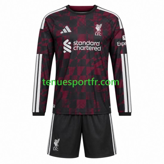 Kit Enfant Maillot Troisième Liverpool 2026-2027 à Manches Longues