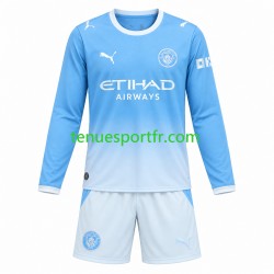 Kit Enfant Maillot Domicile Manchester City 2026-2027 à Manches Longues