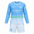 Kit Enfant Maillot Domicile Manchester City 2026-2027 à Manches Longues