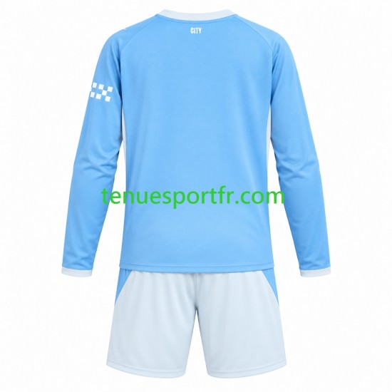 Kit Enfant Maillot Domicile Manchester City 2026-2027 à Manches Longues
