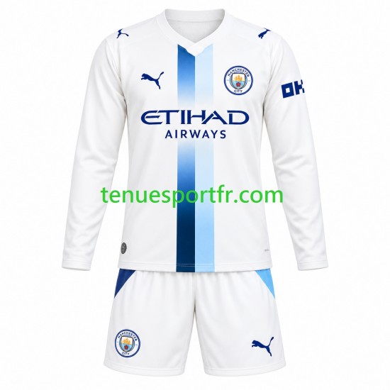 Kit Enfant Maillot Troisième Manchester City 2026-2027 à Manches Longues