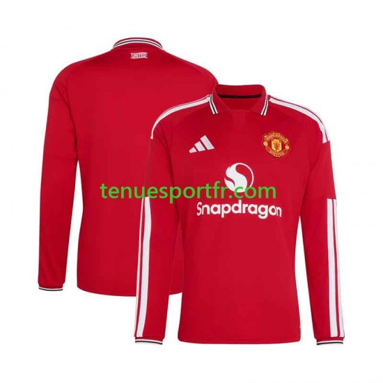 Homme Maillot Domicile Manchester United 2026-2027 à Manches Longues