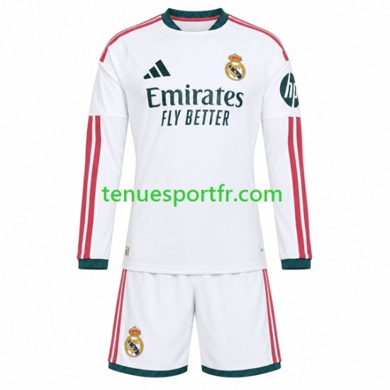 Kit Enfant Maillot Domicile Real Madrid 2026-2027 à Manches Longues