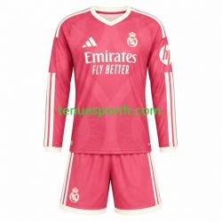 Kit Enfant Maillot Troisième Real Madrid 2026-2027 à Manches Longues