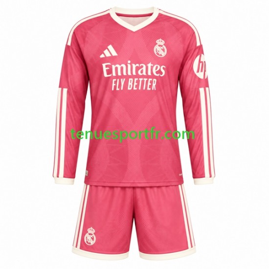 Kit Enfant Maillot Troisième Real Madrid 2026-2027 à Manches Longues