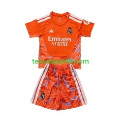 Kit Enfant Maillot Domicile Real Madrid Gardien 2026-2027 à Manches Courtes
