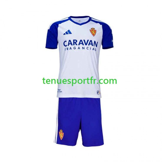 Kit Enfant Maillot Domicile Real Zaragoza 2026-2027 à Manches Courtes