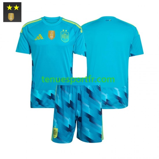Kit Enfant Maillot Domicile Espagne Gardien 2026-2027 à Manches Courtes
