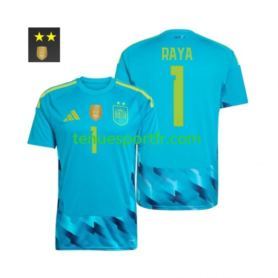 Homme Maillot Domicile Espagne Gardien David Raya 1 2026-2027 à Manches Courtes