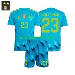 Kit Enfant Maillot Domicile Espagne Gardien Unai Simon 23 2026-2027 à Manches Courtes