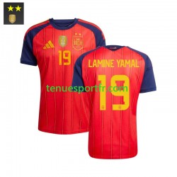 Homme Maillot Domicile Espagne Lamine Yamal 19 2026-2027 à Manches Courtes
