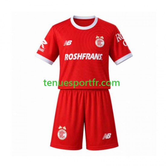 Kit Enfant Maillot Domicile Toluca 2026-2027 à Manches Courtes