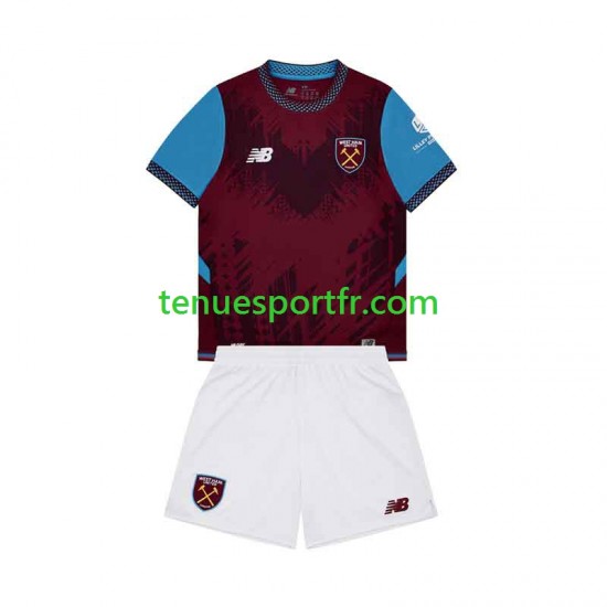 Kit Enfant Maillot Domicile West Ham United 2026-2027 à Manches Courtes