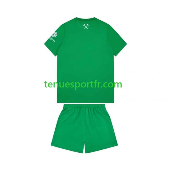 Kit Enfant Maillot Domicile West Ham United Gardien 2026-2027 à Manches Courtes