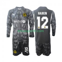 Kit Enfant Maillot Domicile FK Bodø/Glimt Gardien Nikita Haikin 12 2025 à Manches Longues