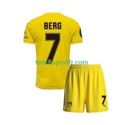Kit Enfant Maillot Domicile FK Bodø/Glimt Patrick Berg 7 2025 à Manches Courtes