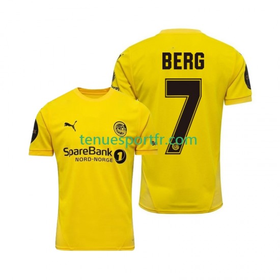 Homme Maillot Domicile FK Bodø/Glimt Patrick Berg 7 2025 à Manches Courtes