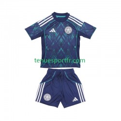 Kit Enfant Maillot Extérieur Leicester City 2025-2026 à Manches Courtes
