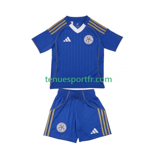 Kit Enfant Maillot Domicile Leicester City 2025-2026 à Manches Courtes