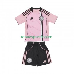 Kit Enfant Maillot Troisième Leicester City 2025-2026 à Manches Courtes
