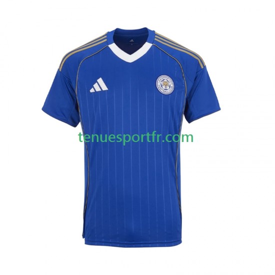 Homme Maillot Domicile Leicester City 2025-2026 à Manches Courtes