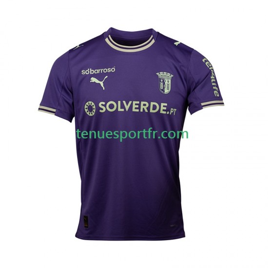 Homme Maillot Extérieur SC Braga 2025-2026 à Manches Courtes