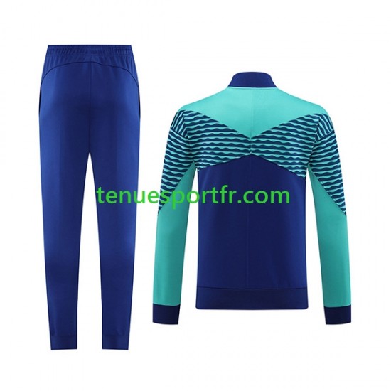 Brésil Ensemble Vestes d'entraînement 2023-2024 Bleu