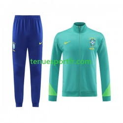 Brésil Ensemble Vestes d'entraînement 2023-2024 Vert