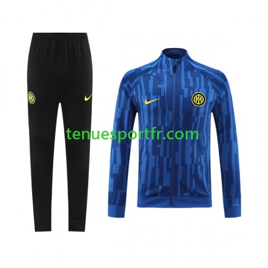 Inter Milan Ensemble Vestes d'entraînement 2023-2024 Bleu