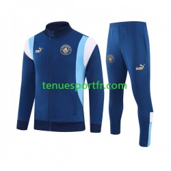 Manchester City Ensemble Vestes d'entraînement 2023-2024 Bleu