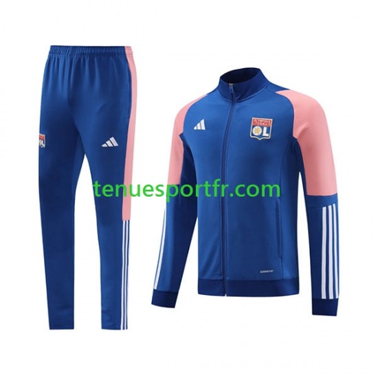Olympique Lyonnais Ensemble Vestes d'entraînement 2023-2024 Bleu