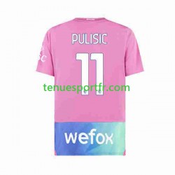 Homme Maillot Troisième AC Milan Christian Pulisic 11 2023-2024 à Manches Courtes