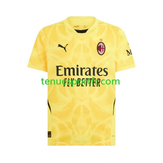 Homme Maillot Extérieur AC Milan Gardien 2024-2025 à Manches Courtes