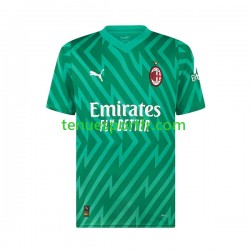 Kit Enfant Maillot Domicile AC Milan Gardien Mike Maignan 16 2023-2024 à Manches Courtes