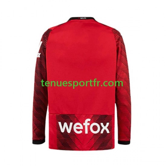 Homme Maillot Domicile AC Milan 2023-2024 à Manches Longues