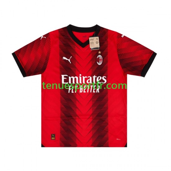 Homme Maillot Domicile AC Milan 2023-2024 à Manches Courtes