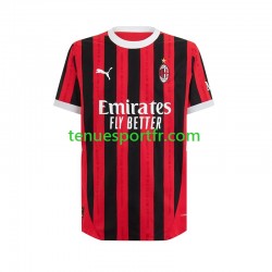 Homme Maillot Domicile AC Milan 2024-2025 à Manches Courtes