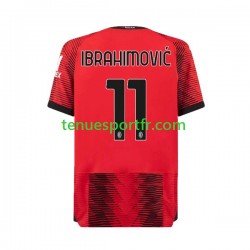 Homme Maillot Domicile AC Milan Ibrahimovic 11 2023-2024 à Manches Courtes