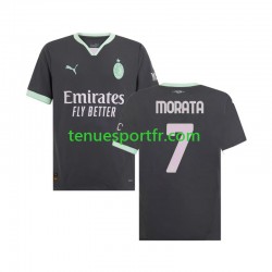Homme Maillot Troisième AC Milan Morata 7 2024-2025 à Manches Courtes